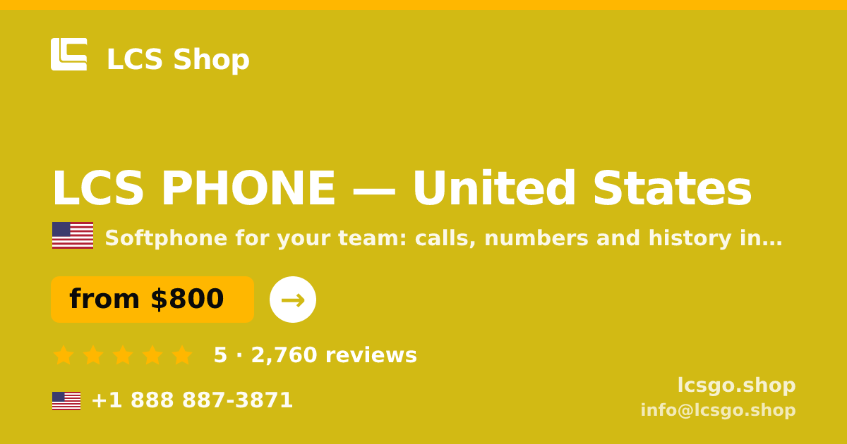 LCS PHONE in Austin — from $950/mo, rated 4.7/5 by 3096 clients. LCS Shop.